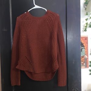 Dark red sweater! Super cute. Only worn about twice
